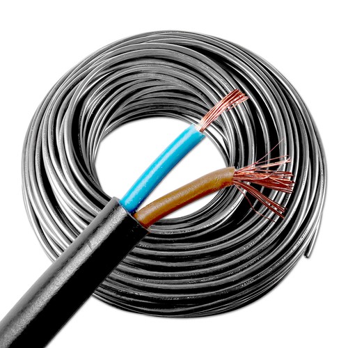 Stromkabel 2x1 5mm 5m - stromkabel, 2x1,5mm²
