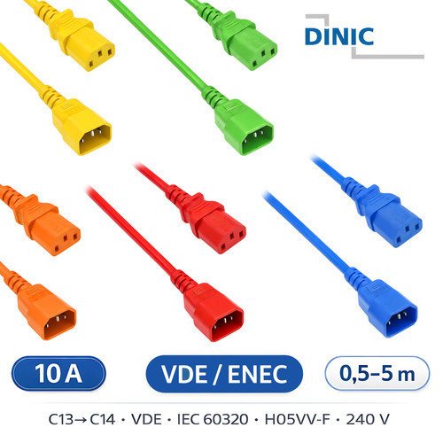 Dinic kaltgeräteverlängerung - dinic,