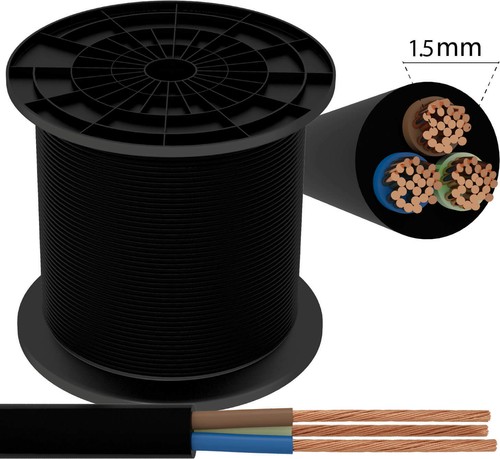 Adrig 3x1 5 stromkabel - , 3-adrig