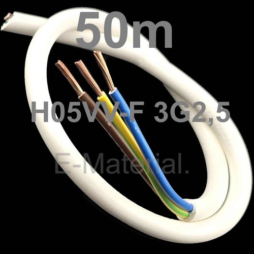 H05vv 3g2 kabel flexibel - 3g2,5,