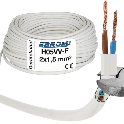 H05vv 2x1 5 - (1,00, €/m)